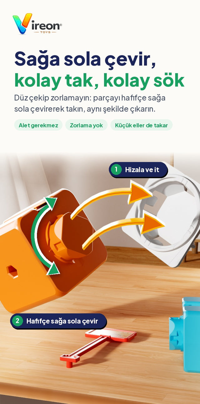 Kolay tak, kolay sök